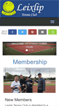 Mobile Screenshot of leixliptennisclub.com